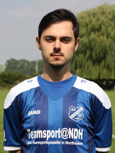 Maximilian Serwa, Fussballspieler beim SV blau-weiß Greußen